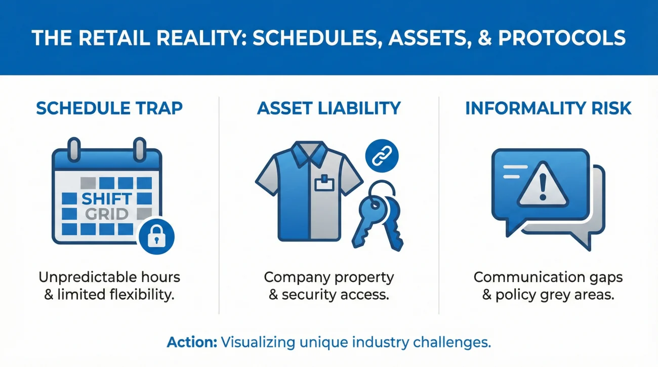 Retail Resignation Constraints - Schedule And Assets