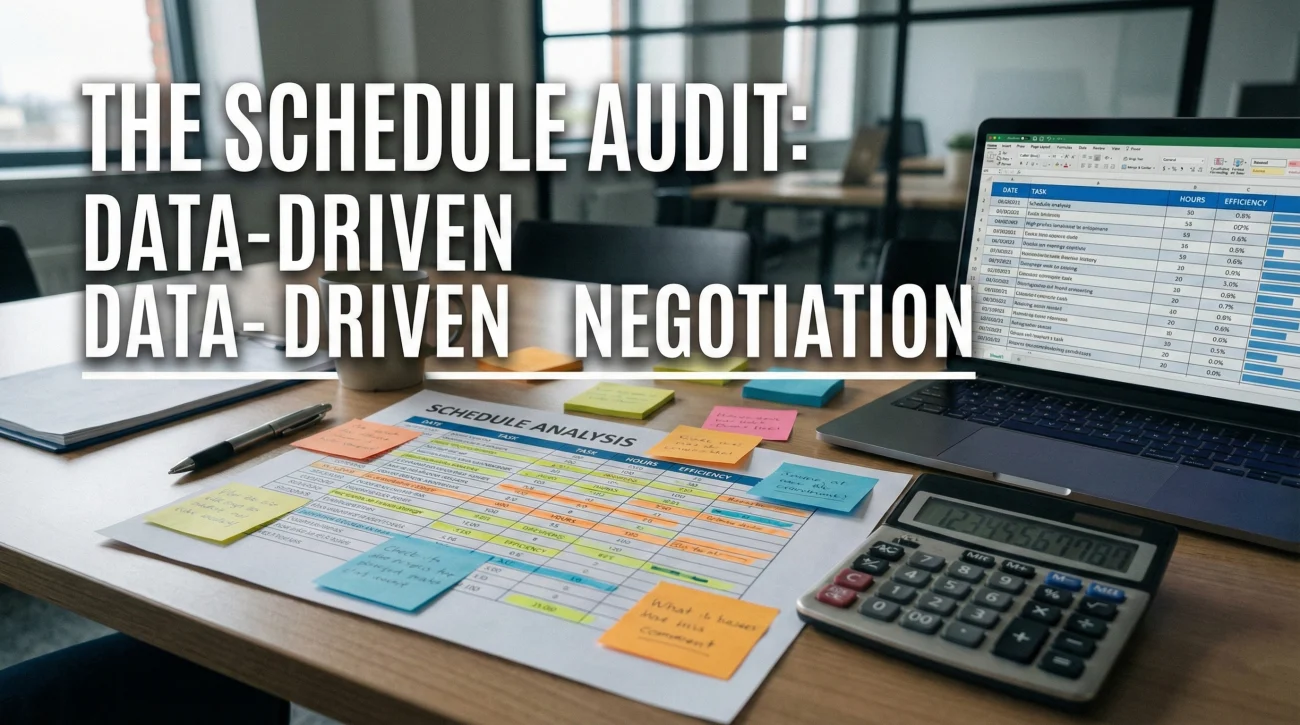 Schedule Audit Strategy - Data Driven Proposal