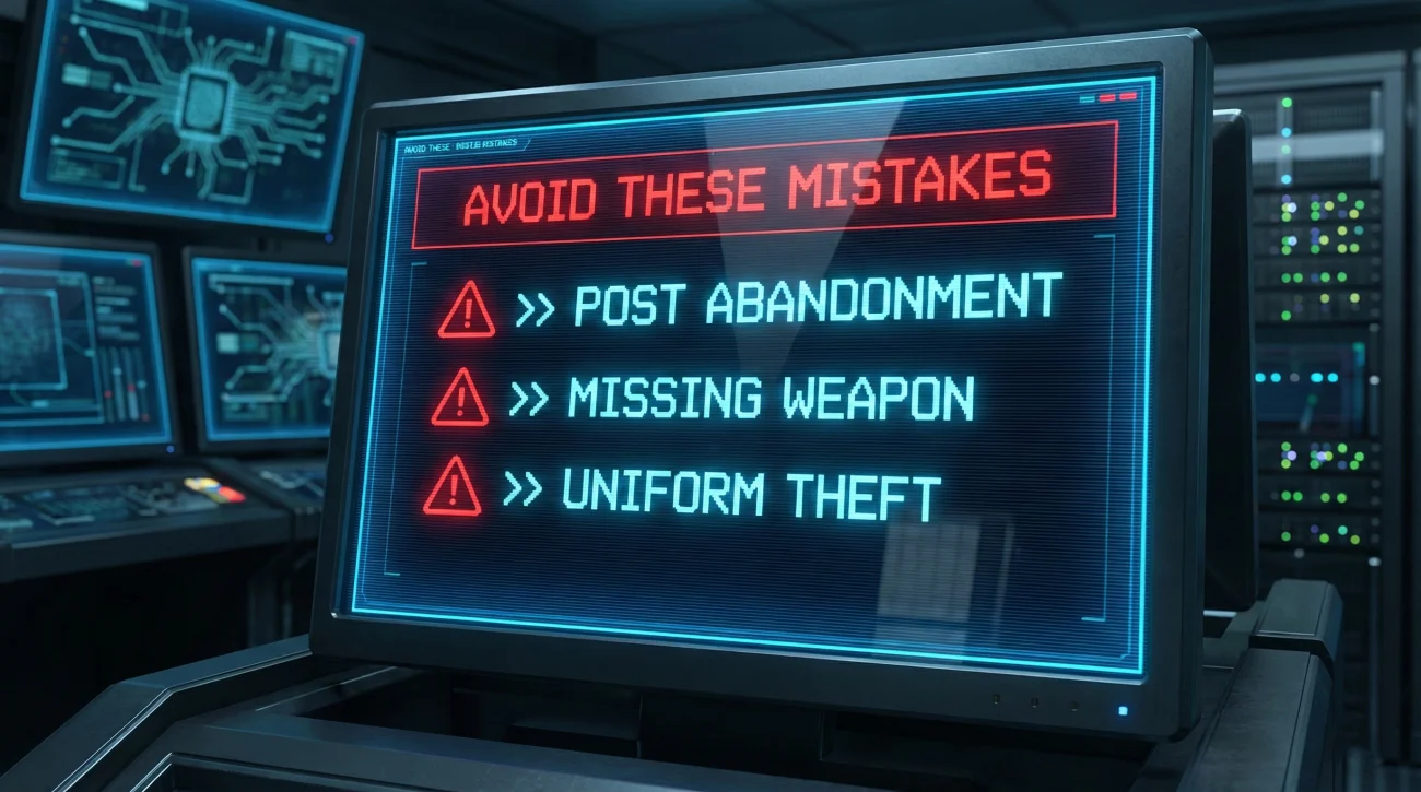 Security Career Blacklist Mistakes