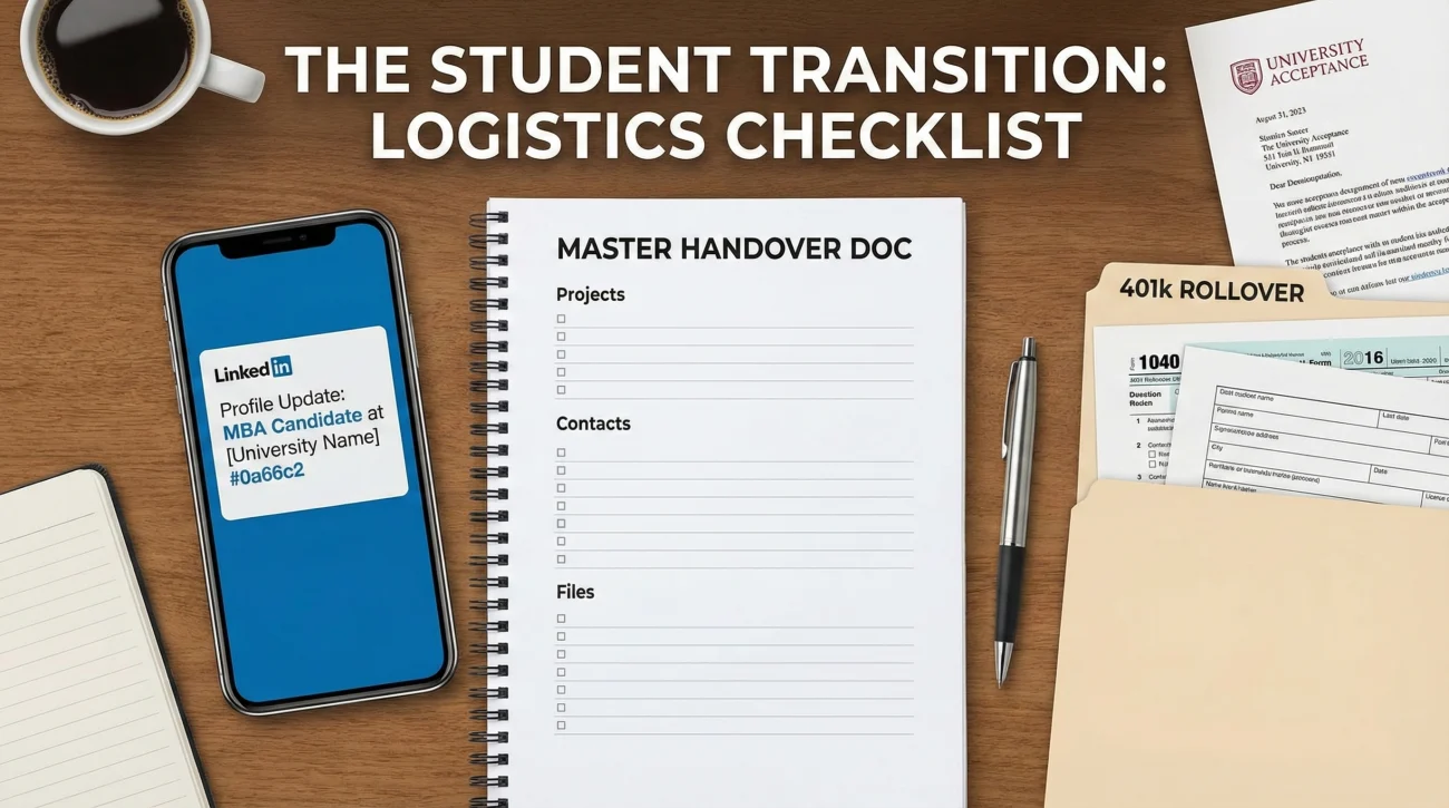 Resignation Email for Returning to School: 5 Education-Focused Templates Your Boss Will Respect 5 Student Transition Logistics - Exit Checklist