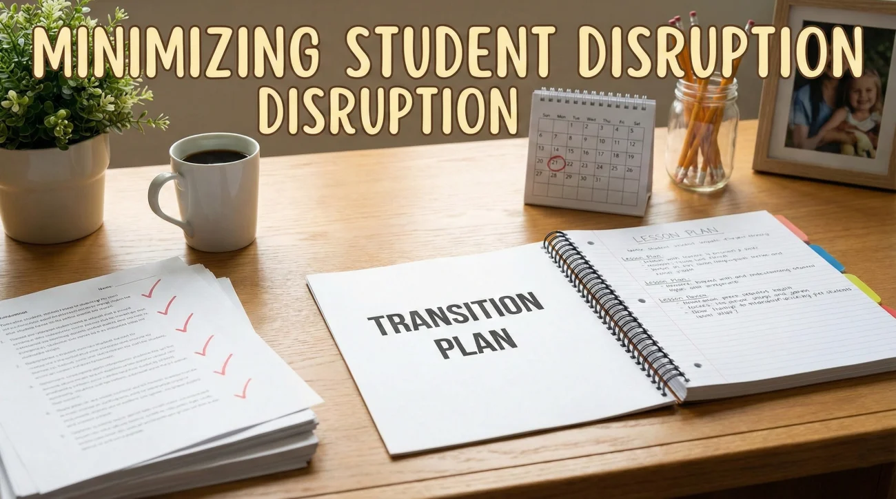 Teacher Resignation Transition Plan