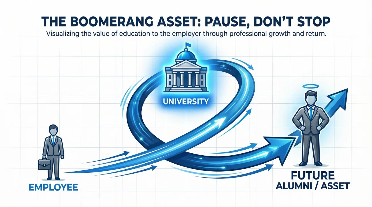 Resignation Email for Returning to School: 5 Education-Focused Templates Your Boss Will Respect 2 The Boomerang Asset - Employee To Alumni