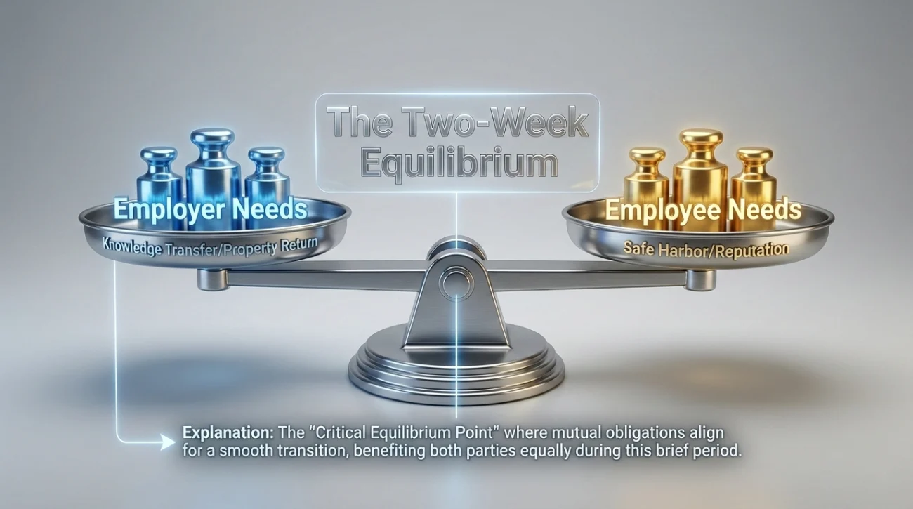 Two Weeks Notice Resignation Letter: The #1 Safe Template for HR 2 The Two Week Notice Equilibrium