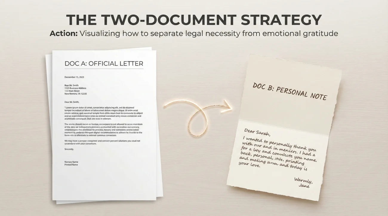 Sincere Resignation Letter: Emotional Samples for a Boss You Love 2 Two Document Resignation Strategy