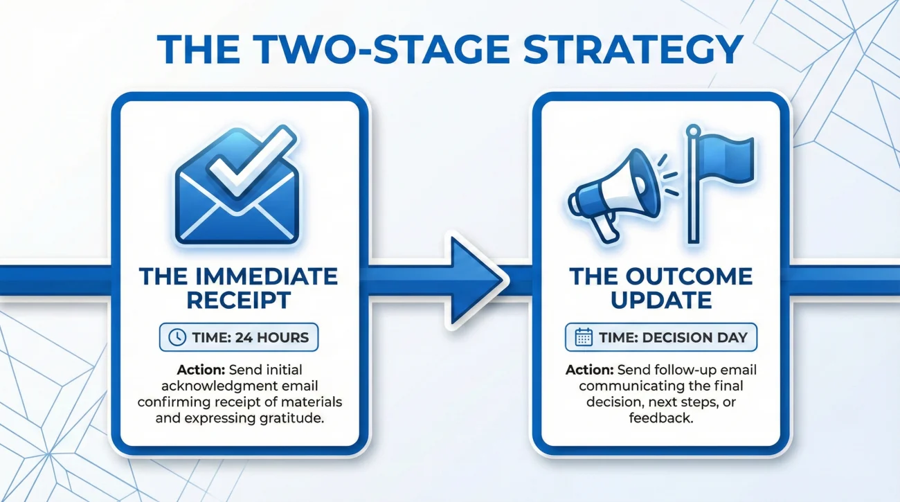 Thank You Email for Writing a Reference Letter 2 Two Stage Thank You Strategy