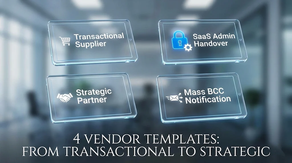 Vendor Farewell Templates Collection