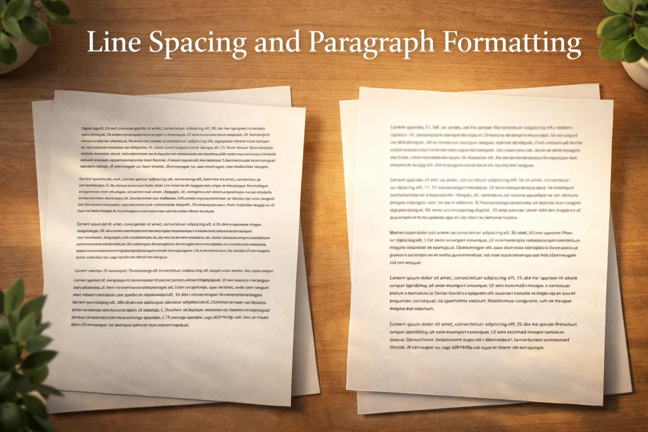 Visualizing Line Spacing