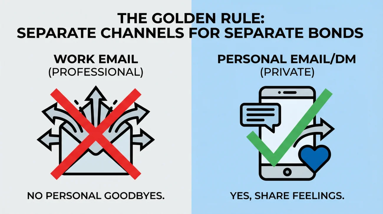 Goodbye Email to Your Work Bestie: Samples for Your "Work Spouse" 3 Work Bestie Goodbye Rules - Church And State