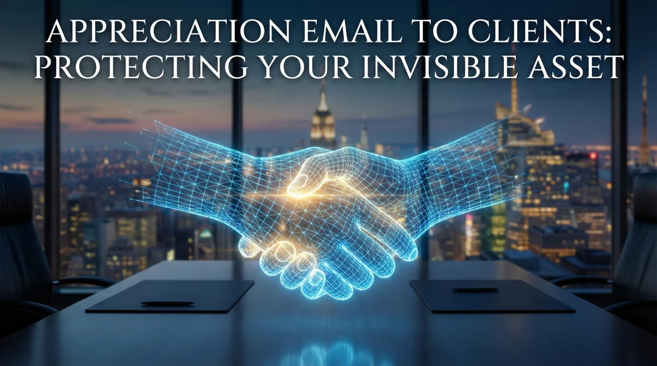 Appreciation Email To Client
