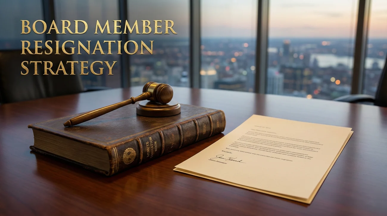 Board Resignation Letter