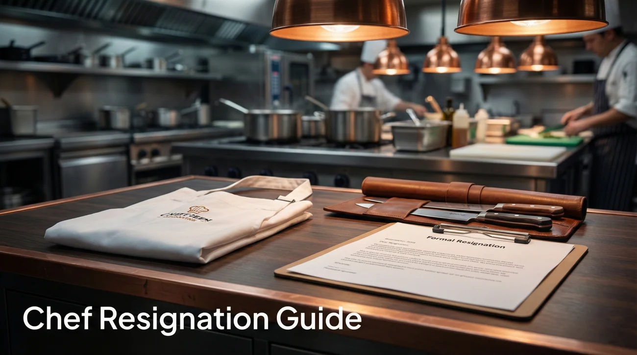 Chef Resignation Letter