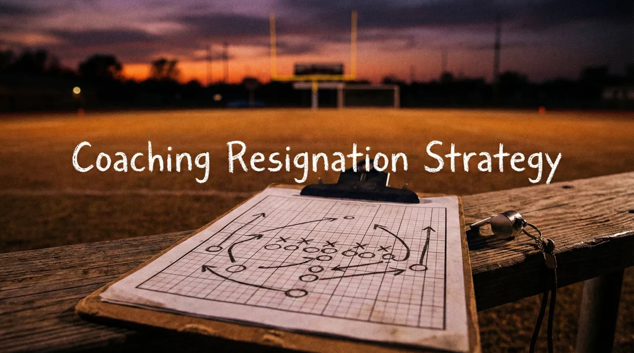 Coaching Resignation Letter