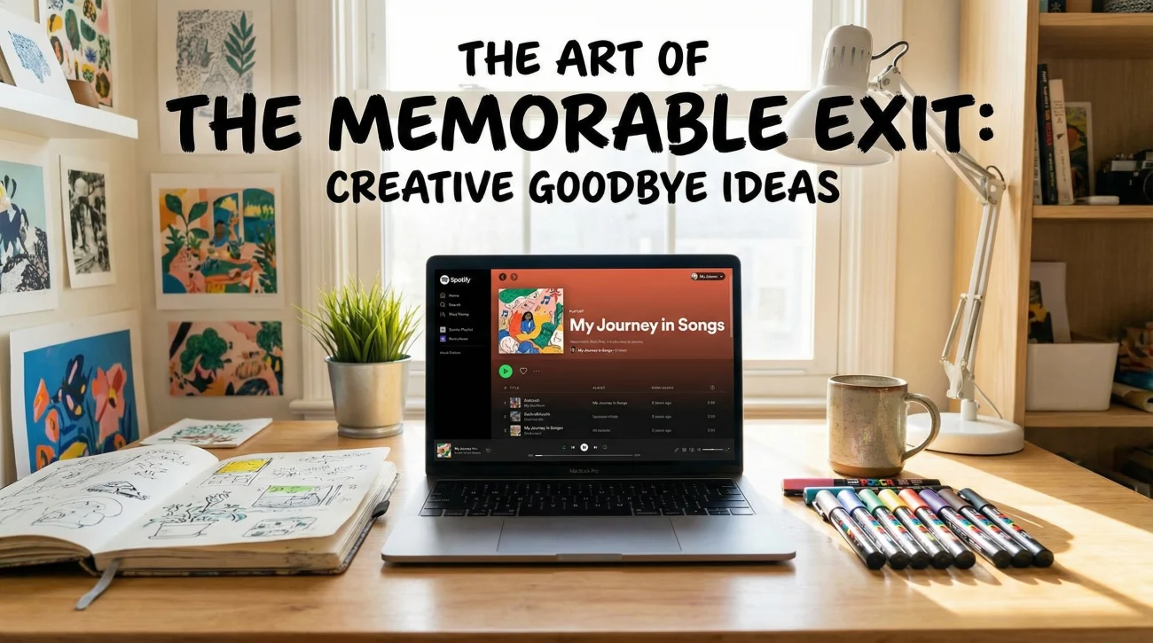 Creative Goodbye Email