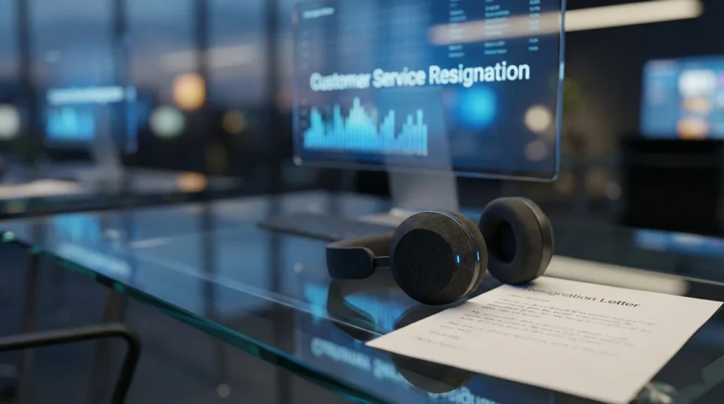 Customer Service Resignation Letter