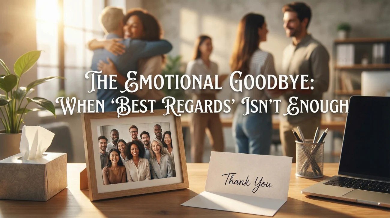 Emotional Goodbye Email