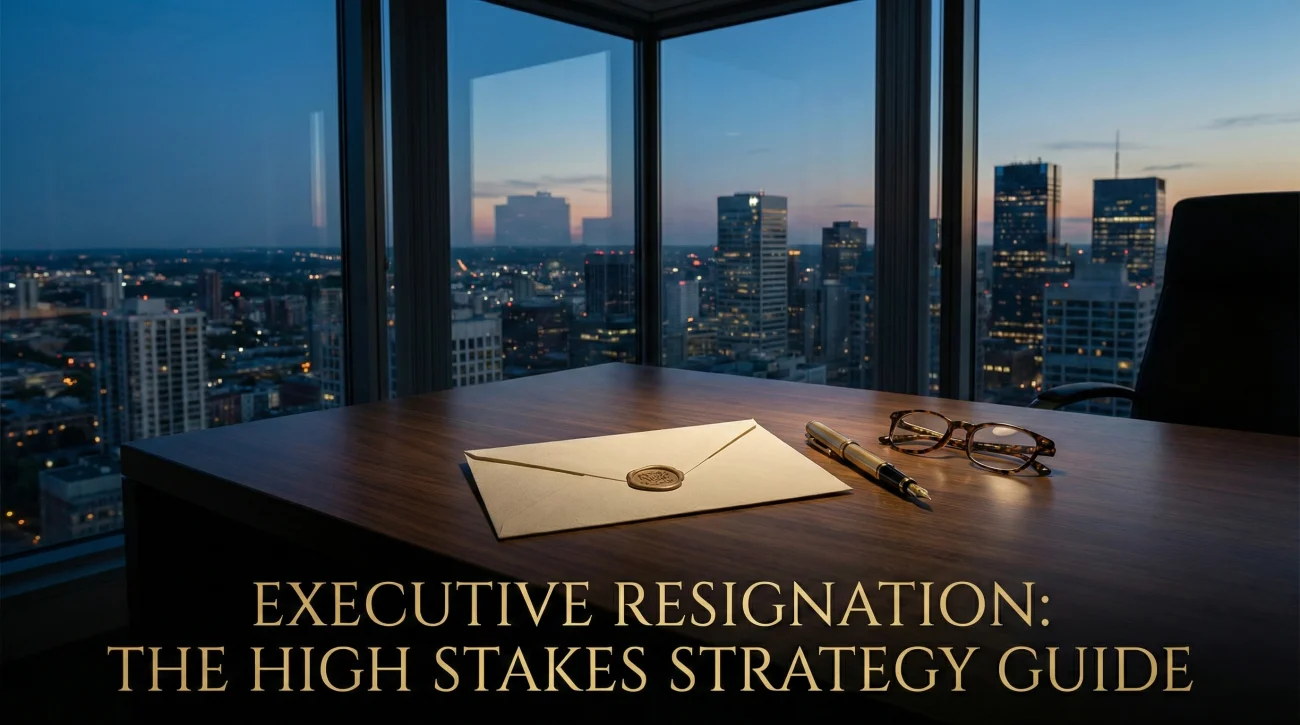Executive Resignation Email