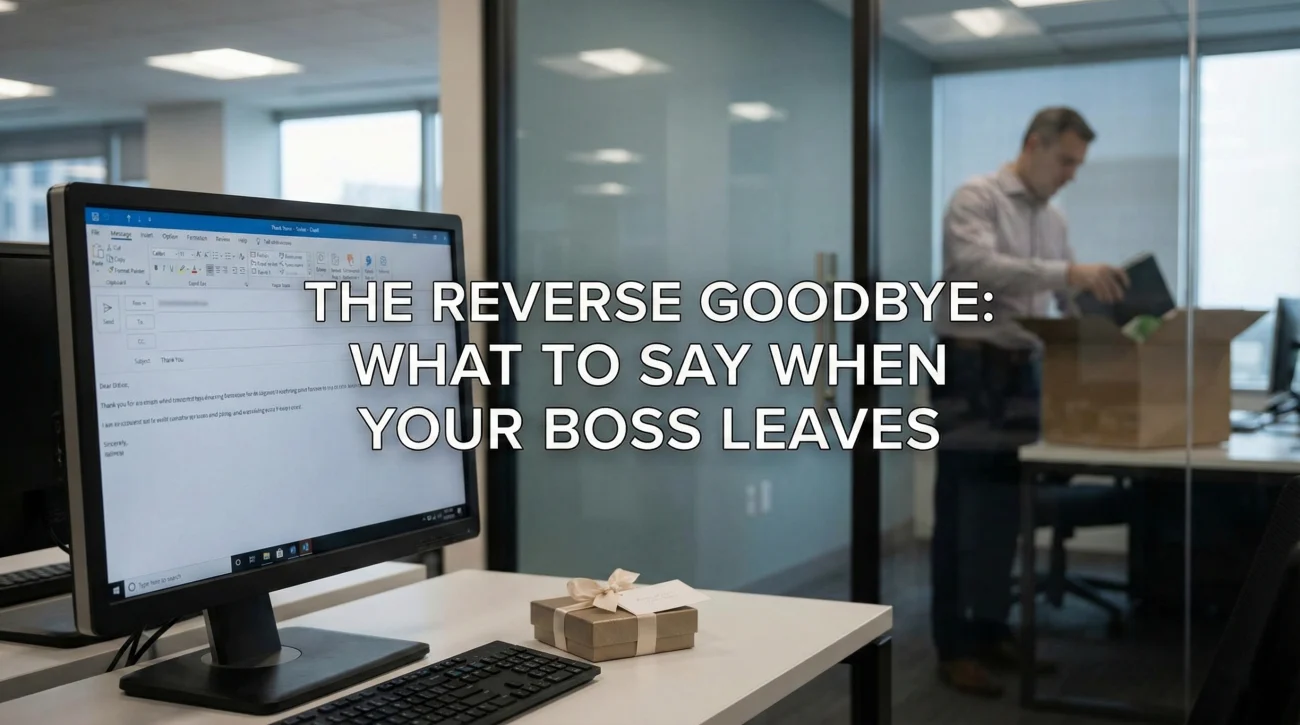 Farewell Message To Boss
