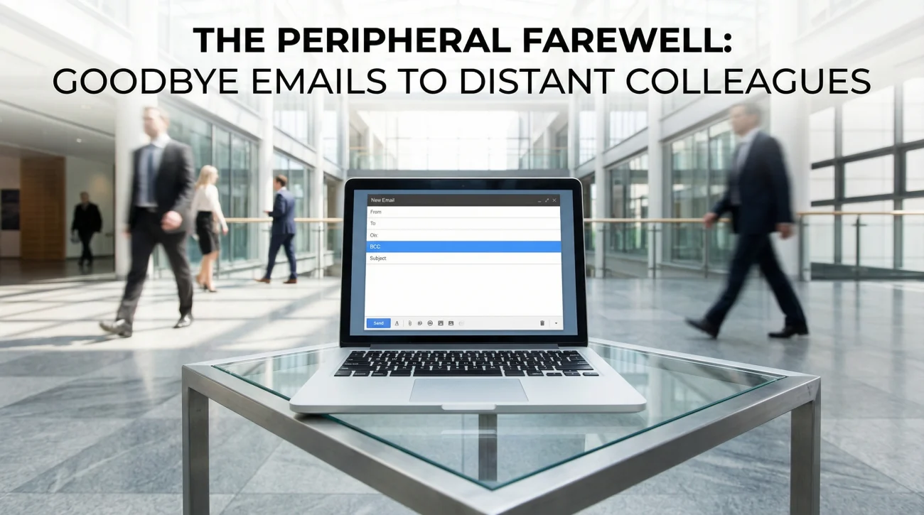 Goodbye Email To Distant Colleagues