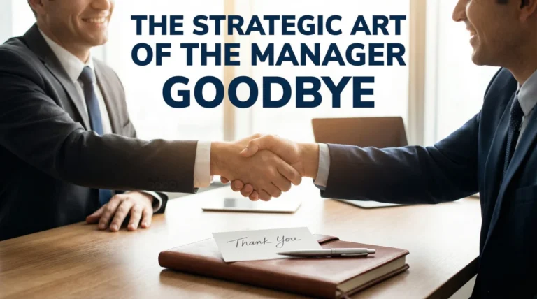 Goodbye Email to Manager: Saying Farewell Professionally