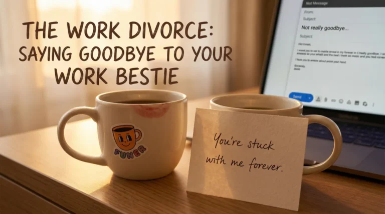 Goodbye Email to Your Work Bestie: Samples for Your “Work Spouse”