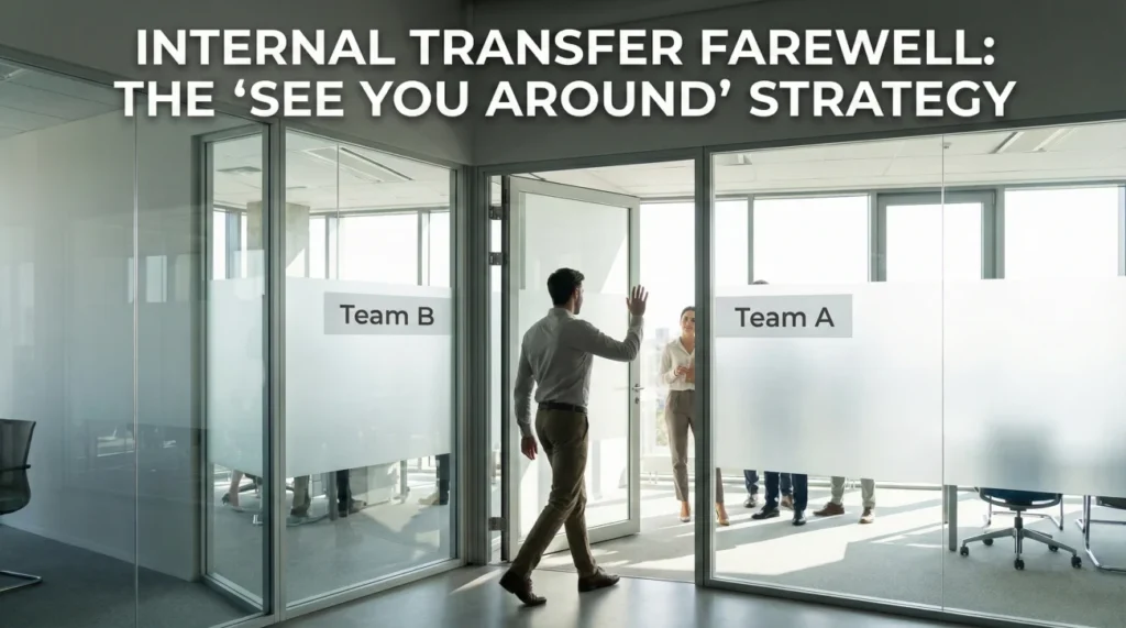 Farewell Email for Internal Transfer: Moving to a New Team 1 Internal Transfer Farewell Email