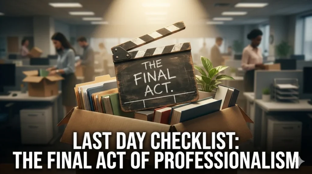 Last Day At Work Checklist