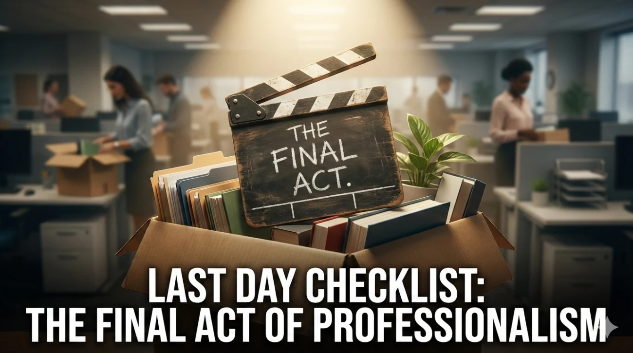 Last Day At Work Checklist