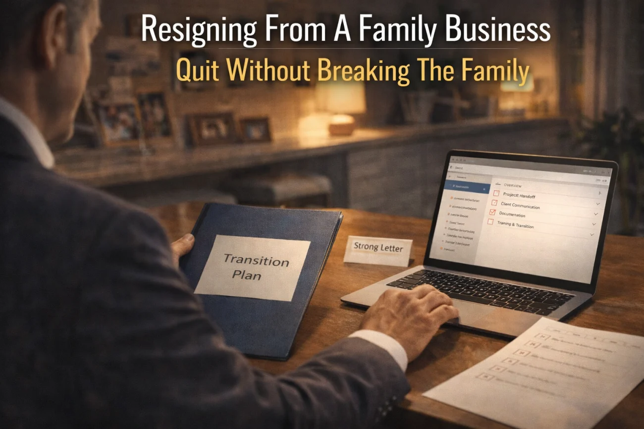 Leaving Family Business