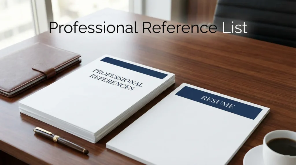 Reference List Template: How to Format for Recruiters 1 List Of References Template