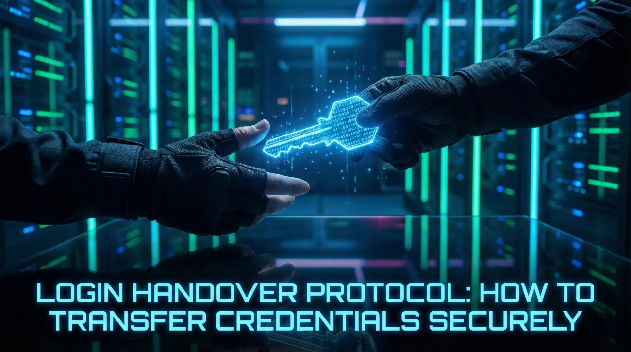 Login Details Handover
