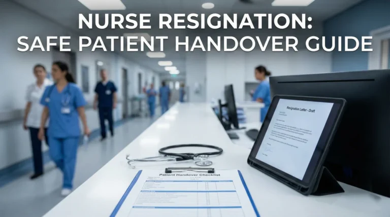 Nurse Resignation Email: Safe Patient Handover Templates