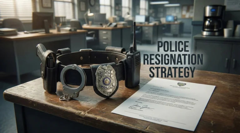 Police Officer Resignation Letter: Department Withdrawal Process