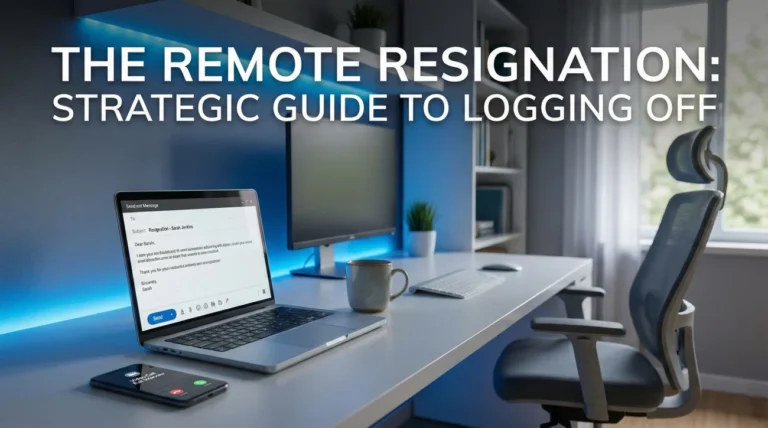 Remote Work Resignation Email: Templates to Quit, Return Equipment & Log Off Professionally