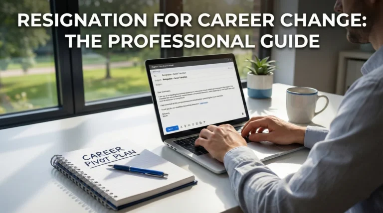 Resignation Email for a Career Change: How to Pivot Industries Professionally