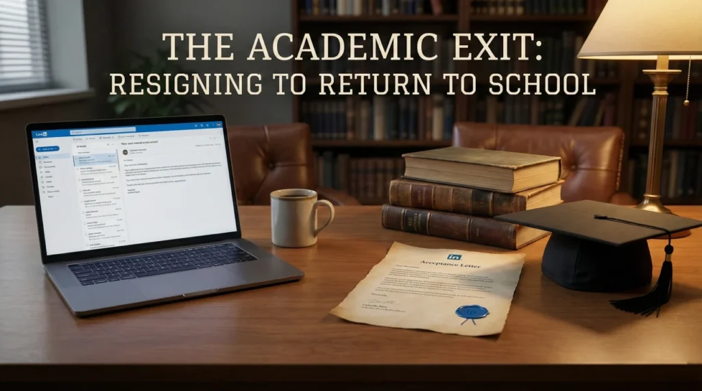 Resignation Email for Returning to School: 5 Education-Focused Templates Your Boss Will Respect 1 Resignation Email For Returning To School