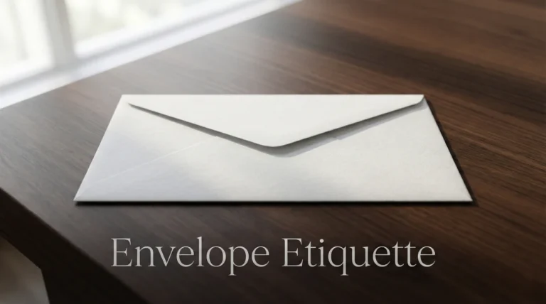 How to Address a Resignation Letter Envelope Professionally