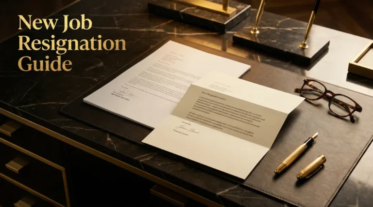 Resignation Letter for a New Job: Frame Your Career Growth Positively