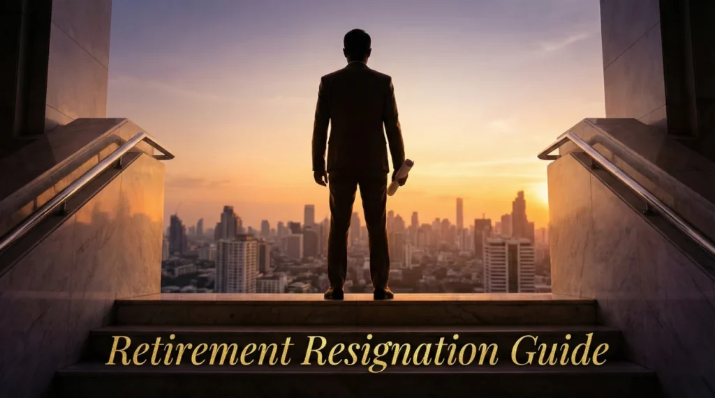 Resignation Letter For Retirement