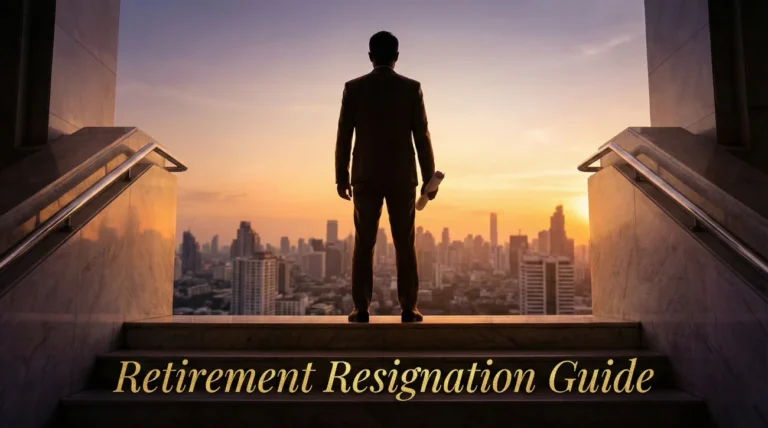 Retirement Resignation Letter: Activate Your Pension Benefits Correctly