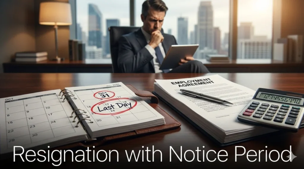 Resignation Letter With Notice Period