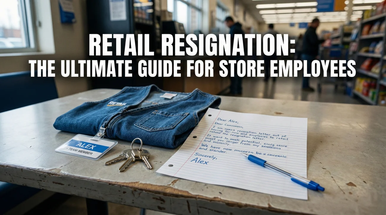 Retail Resignation Email