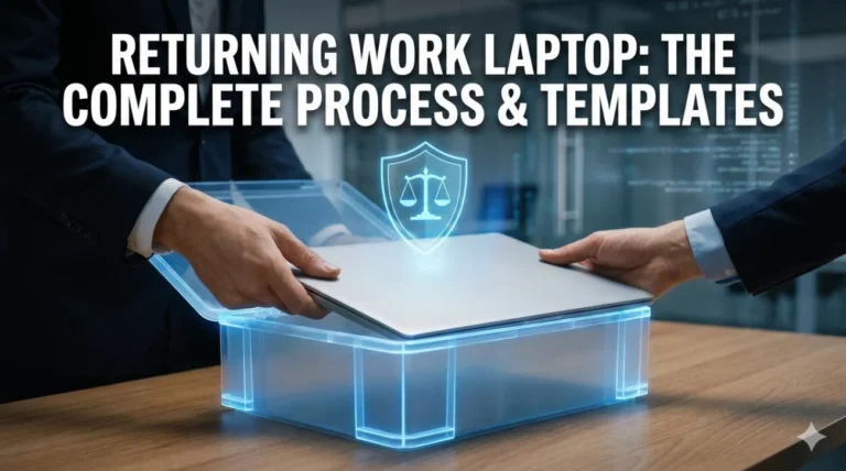 Returning Work Laptop: Email Templates & Process