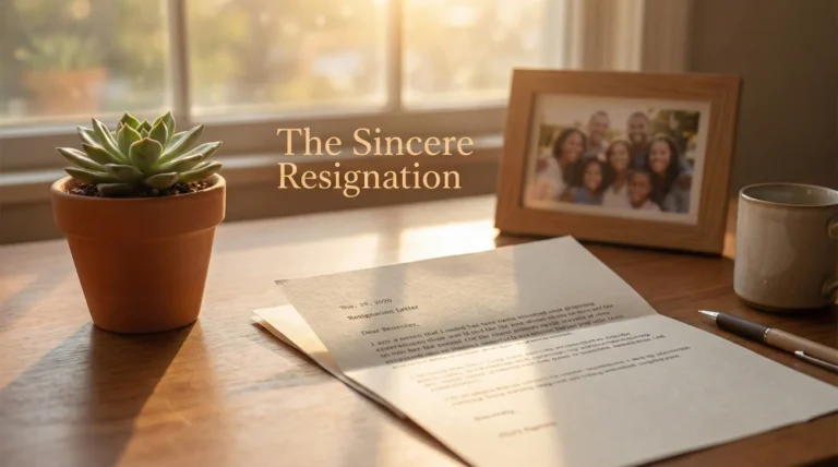 Sincere Resignation Letter: Emotional Samples for a Boss You Love