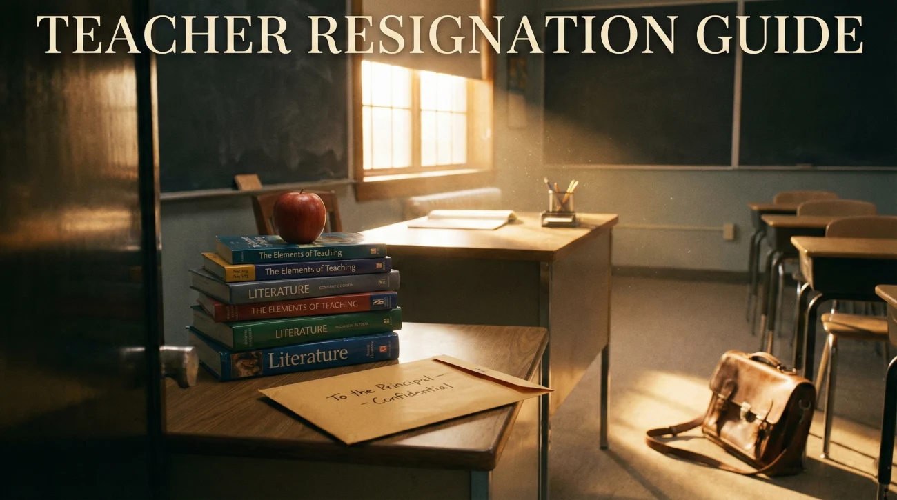 Teacher Resignation Letter
