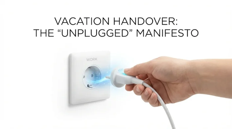 Vacation Handover Email: How to Delegate Before You Fly