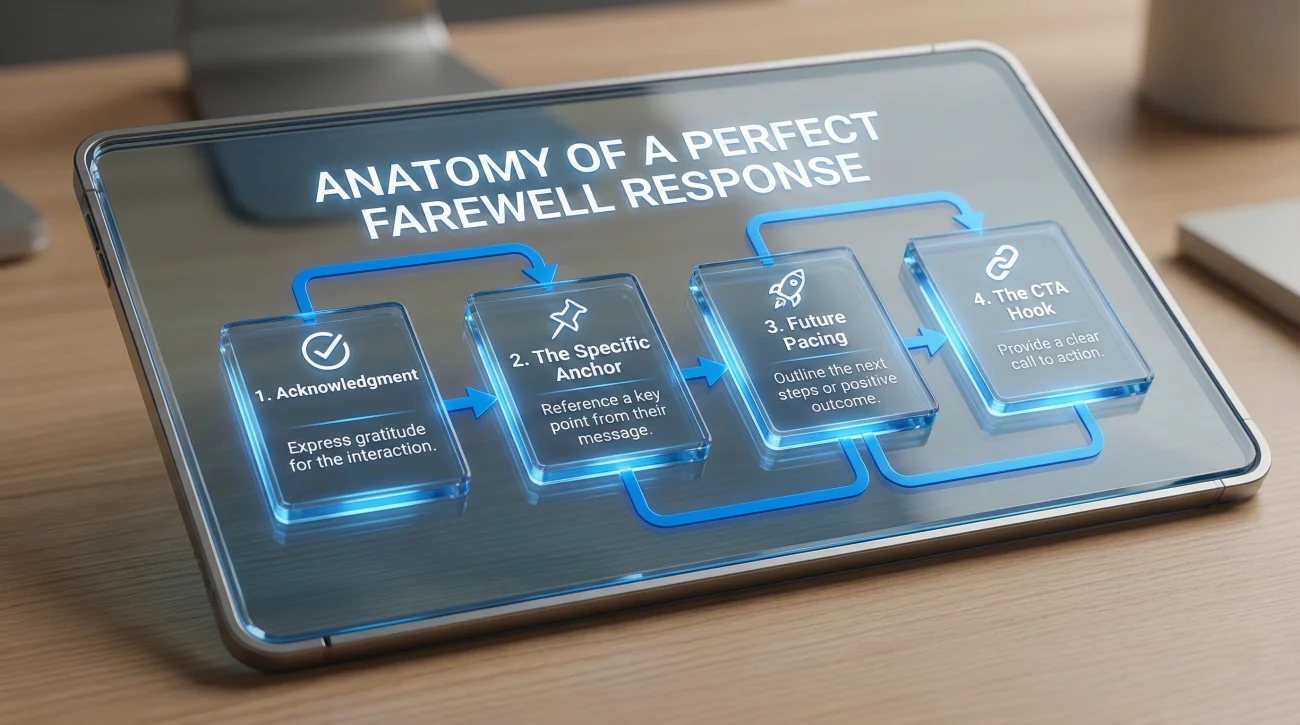 Anatomy Of A Perfect Farewell Response
