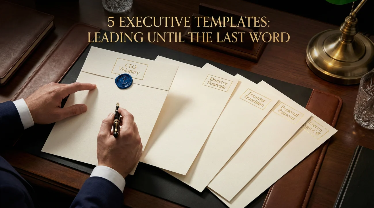 Executive Farewell Email: A Leadership Departure Message 4 Executive Farewell Templates Collection