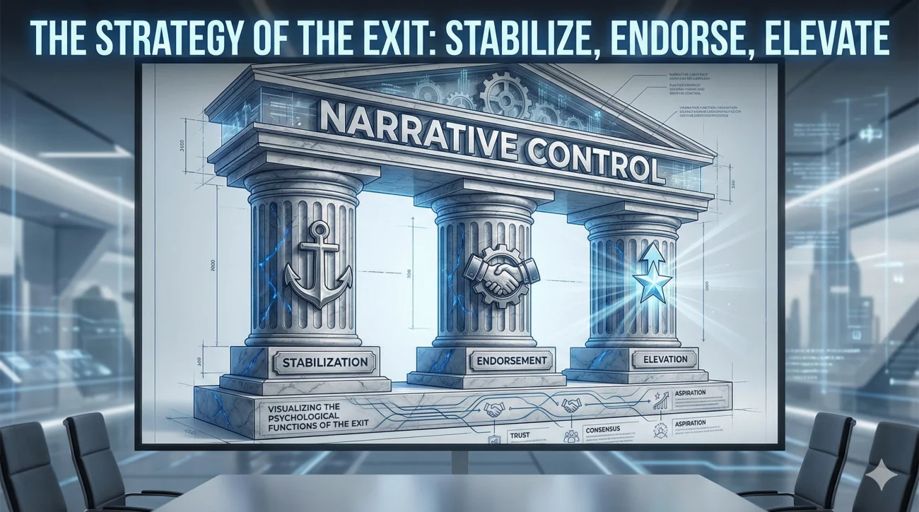 Executive Farewell Email: A Leadership Departure Message 2 Leadership Exit Strategy - Narrative Control