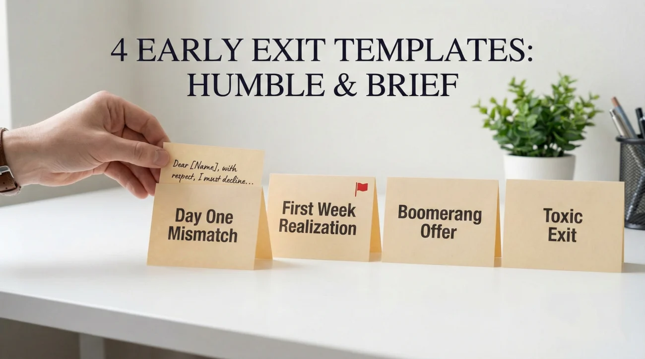 New Hire Resignation Email: Quitting After 1 Day or 1 Week 4 New Hire Resignation Templates Collection