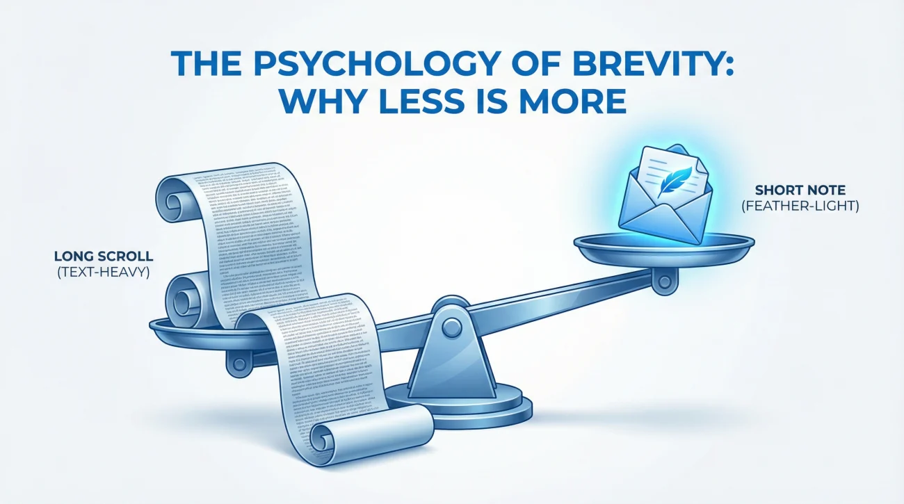 Psychology Of Brevity - Less Is More